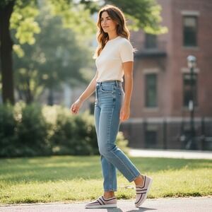 Revitalign Mariner Sola Pink Knit Slip On Sneakers FW25 Womens 7 07-FW-RV740 NWT